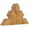 Ekena Millwork Richland Rough Sawn Timber Gable Bracket, Western Red Cedar, 36"W x 21"H x 6"D x 6"F, 14/12 Pitch GBW036X21X0606RIC00RWR - alternate 4